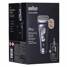 Braun Series 9 Pro 9465CC Foil shaver Trimmer Black, Silver