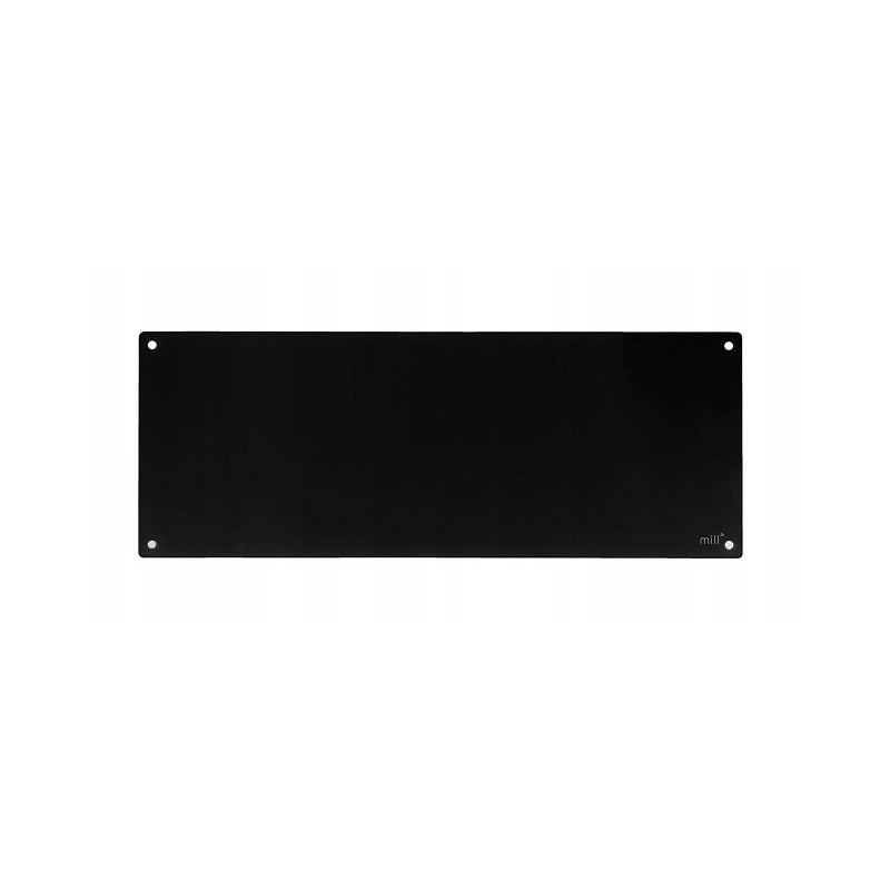 Glass heating panel Wifi + Bluetooth + LED display MILL GL1200WIFI3 BLACK