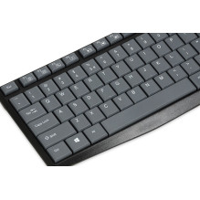 iBOX Eris USB Keyboard, Gray / Black