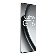 realme GT 6 17,2 cm (6,78 colio) su dviem SIM kortelėmis Android 14 5G USB Type-C 12 GB 256 GB 5500 mAh sidabrinė