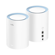 Cudy M1200 2-pack Dviejų juostų (2,4 GHz / 5 GHz) Wi-Fi 5 (802.11ac) Baltas 1 vidinis