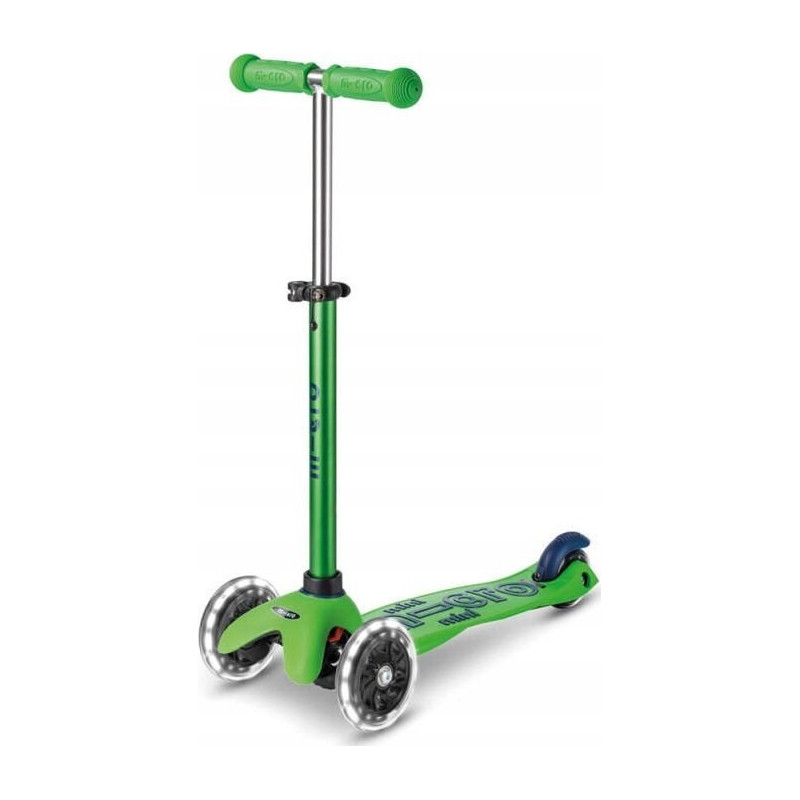 Micro scooter Mini DELUXE LED GREEN BLUE