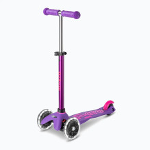 Micro scooter Mini Deluxe LED Purple / Pink