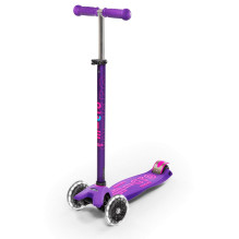 Micro Mobility Maxi Micro Deluxe LED Kids Classic scooter Purple