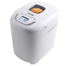 GORENJE Bread maker BM910WII Power 550 W, Number of programs 15, Display LCD, White