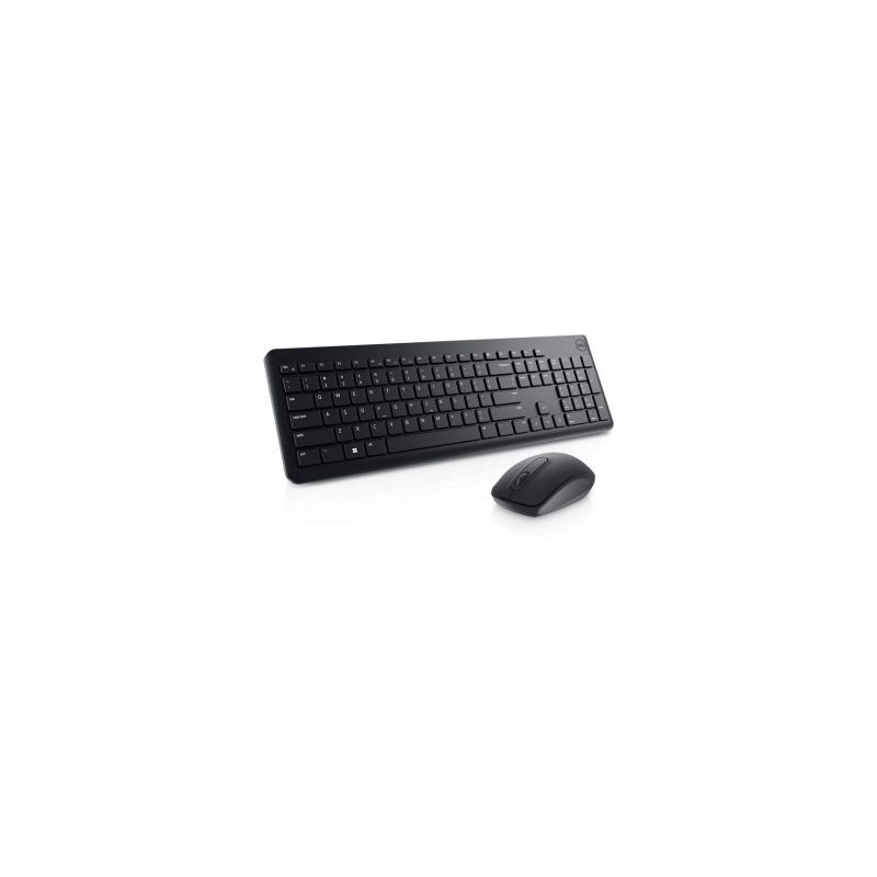 Dell Keyboard and Mouse KM3322W Keyboard and Mouse Set, Wireless, Batteries included, RU, Black