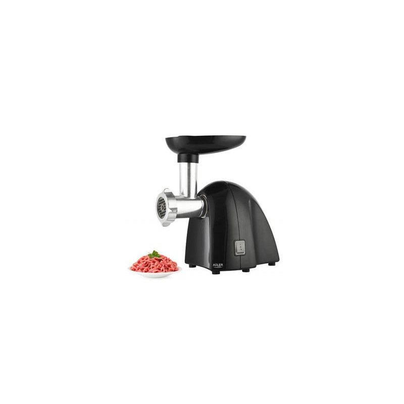 Adler Meat mincer AD 4811 Black, 600 W, Number of speeds 1, Throughput (kg / min) 1.8