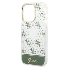 Guess GUHCP14XHG4MHA iPhone 14 Pro Max 6,7&quot; khaki hardcase 4G Pattern Script