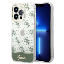 Guess GUHCP14XHG4MHA iPhone 14 Pro Max 6,7&quot; khaki hardcase 4G Pattern Script