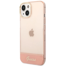 Guess GUHCP14SHGCOP iPhone 14 6.1 &quot;pink / pink hardcase Translucent