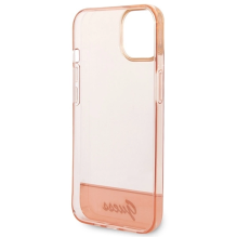 Guess GUHCP14SHGCOP iPhone 14 6.1 &quot;pink / pink hardcase Translucent