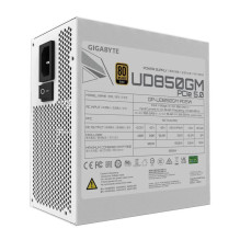 Power Supply, GIGABYTE, 850 Watts, Efficiency 80 PLUS GOLD, PFC Active, MTBF 100000 hours, GP-UD850GMPG5W