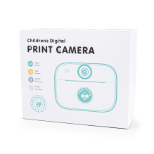 Mini Thermal Printer for Kids with Camera and Camcorder - Green