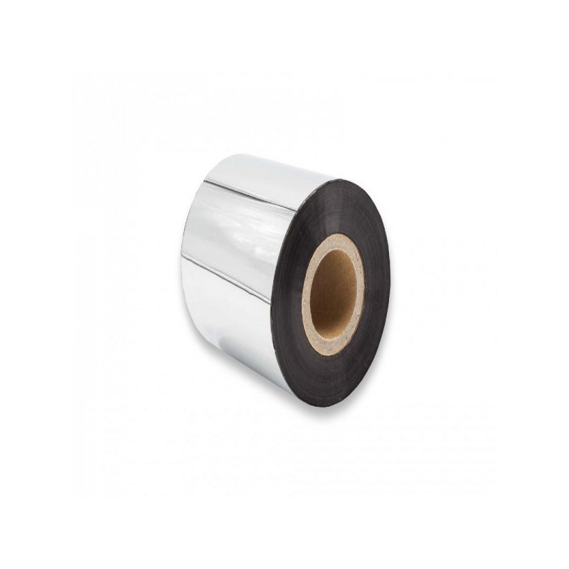 Thermal transfer ribbon, black ribbon 70mm wide x 300m long 2.5cm core