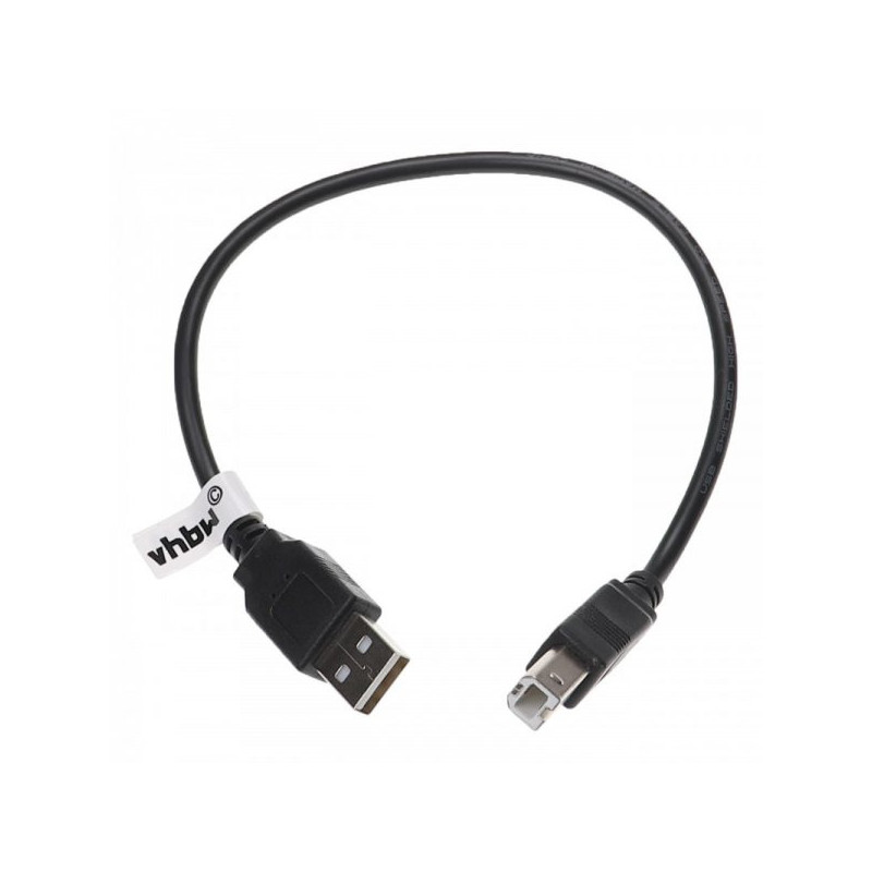 USB cable for printers etc., USB Type-A male to USB Type-B male, 0.3m