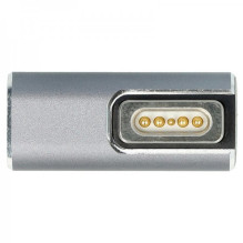 Adapter USB Type C, female, to MagSafe 1, L-shape, 100W, square