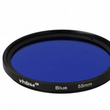 Universalus Farbfilter blau 55mm