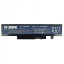 EXTENSILO baterija, skirta Lenovo IdeaPad Y460, Y560 ir kitiems 11.1V, 6000mAh