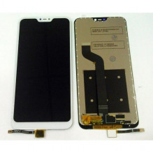 XIAOMI MI A2 balta spalva LCD telefono ekranas