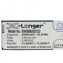 Battery like TLi028C1 for Alcatel 1B 2020 u.a. 2850mAh