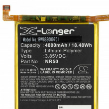 Battery like NR50 for Motorola Edge X30 and others 4800mAh