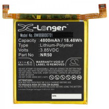 Battery like NR50 for Motorola Edge X30 and others 4800mAh