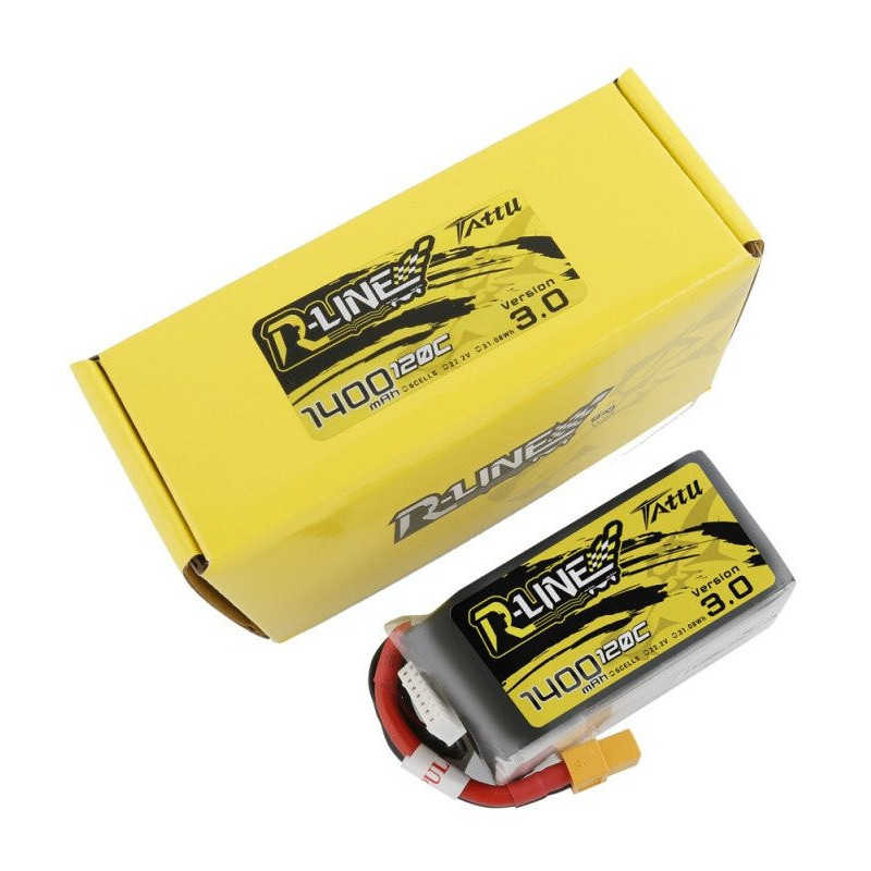 Tattu R-Line 3.0 1400mAh 22.2V 120C 6S1P XT60 Akumulator