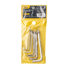 Hex Key Sets 1.5-6mm Deli Tools EDL3080 (silver)