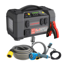 Lokithor AW401 Jump Starter / Booster 2500A + Powerbank 20000mAh + Kompresorius + Blykstės lemputė + Power Wash 5-in-1 į