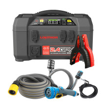 Lokithor AW401 Jump Starter / Booster 2500A + Powerbank 20000mAh + Compressor + Flash Light + Power Wash 5-in-1 Device