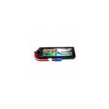 Battery GensAce G-Tech LiPo 5000mAh 11.1V 60C 3S1P, EC2 Plug