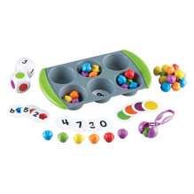 Mini Muffin Match Up Math Activity Set Learning Resources LER 5556