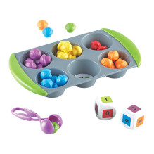 Mini Muffin Match Up Math Activity Set Learning Resources LER 5556