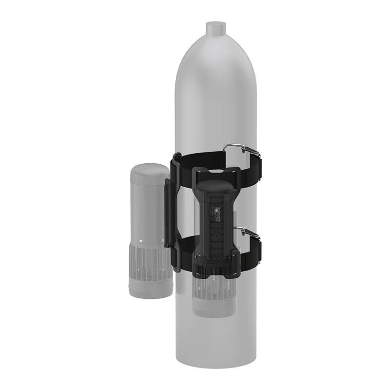 Lefeet S1 Pro scooter mounting kit on oxygen cylinder