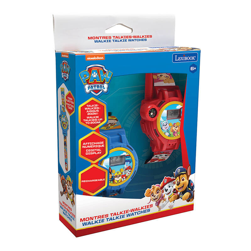 Žiūrėkite su Walkie Talkie Paw Patrol Lexibook