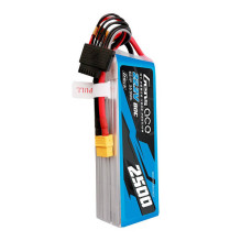 Gens ace G-Tech 2500mAh 22.2V 80C 6S1P Lipo Battery Pack with XT60 plug