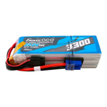 Gens ace G-Tech 3300 mAh 22,2V 45C 6S1P Lipo baterijų paketas su EC5 kištuku