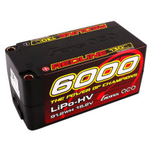 Gens ace Redline Series 6000mAh 15.2V 130C 4S2P HardCase 69 HV LiPo Battery