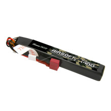 Gens ace 25C 1400mAh 2S1P 7.4V Airsoft Gun Lipo baterija su T kištuku