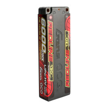 Gens ace Redline Series 6000mAh 7.6V 130C 2S2P HardCase 57 HV Lipo Battery