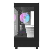 Darkflash DB330M computer case + 3 aRGB fans (black)