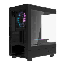 Darkflash DB330M computer case + 3 aRGB fans (black)