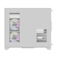 Darflash FT418 kompiuterio dėklas + 6 aRGB ventiliatoriai (balti)