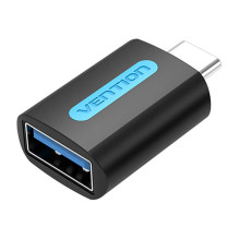 Vention USB adapteris CDUB0, USB-C kištukinis USB 3.0 lizdas (juodas)