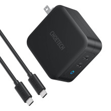 Choetech PD6008 2xUSB-C PD 100W GaN tinklo įkroviklis