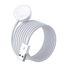 „Choetech“ belaidis įkroviklis, skirtas Apple Watch USB-A (baltas)