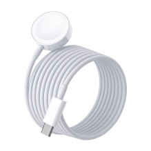 Choetech įkroviklis Apple Watch USB-C baltas