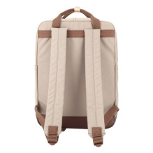 Himawari 1085B 15'' laptop backpack (beige-brown)