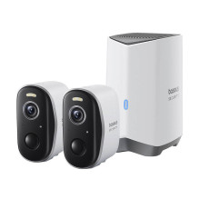 Baseus N1 Plus 2K Outdoor Camera Set (White)