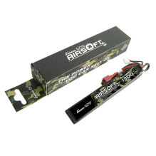 Gens ace 25C 1300mAh 2S1P 7.4V balnelis Airsoft Gun Lipo baterija su T kištuku